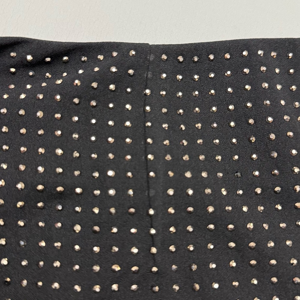 She + Sky Black Studded Pencil Skirt Size L - Picture 9 of 9